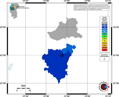 Mappa MCS - territori comuni