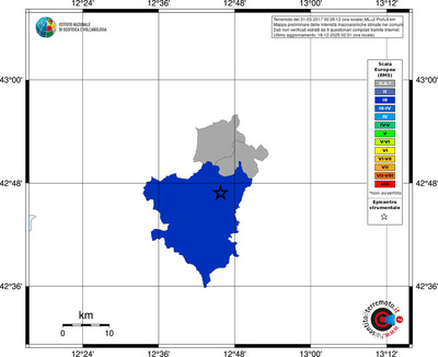 Mappa EMS - territori comuni