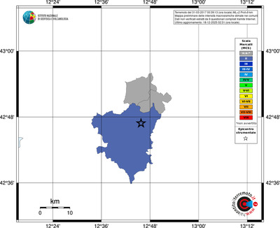 Mappa MCS - territori comuni