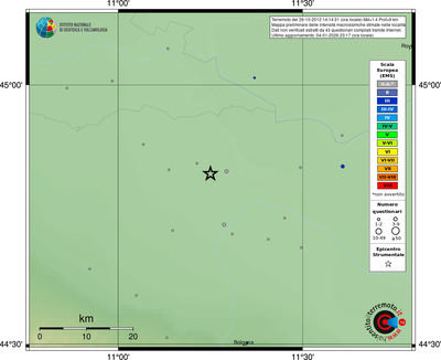 Mappa EMS - località