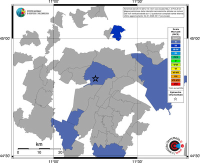 Mappa MCS - territori comuni