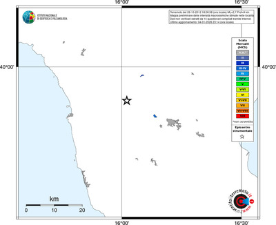 Mappa MCS - territori località