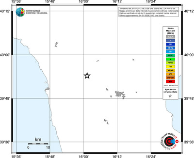 Mappa MCS - territori località