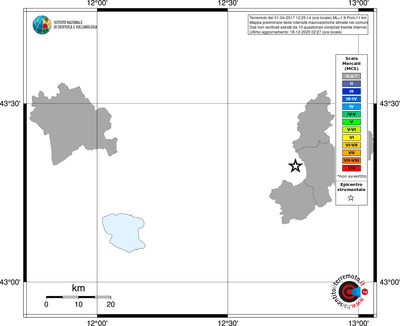 Mappa MCS - territori comuni