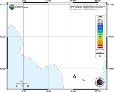 Mappa MCS - territori località