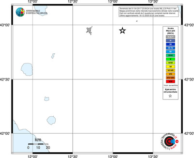Mappa MCS - territori località