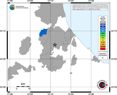 Mappa MCS - territori comuni