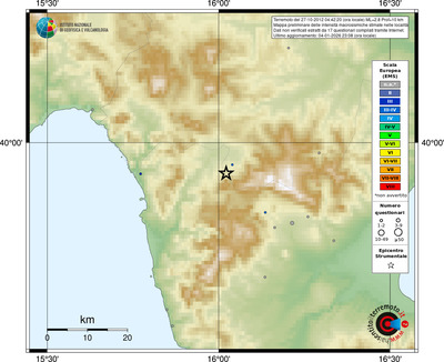 Mappa EMS - località