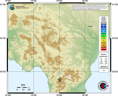 Mappa EMS - località