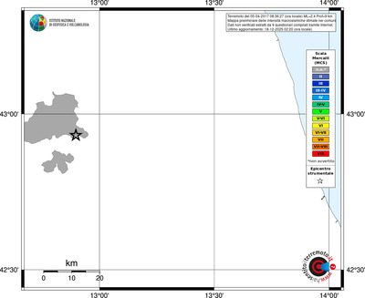 Mappa MCS - territori comuni