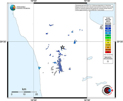 Mappa MCS - territori località