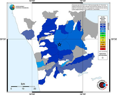 Mappa MCS - territori comuni