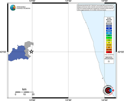 Mappa MCS - territori comuni