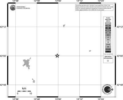 Mappa MCS - territori località