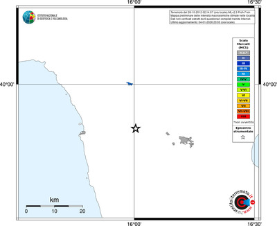 Mappa MCS - territori località