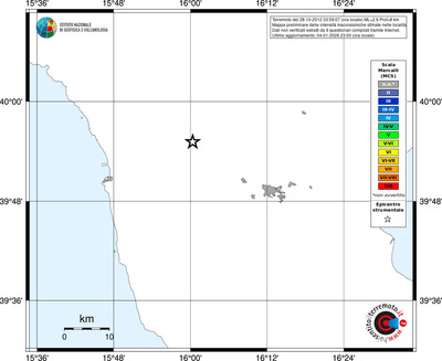 Mappa MCS - territori località