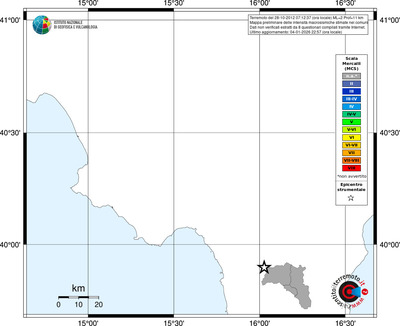 Mappa MCS - territori comuni
