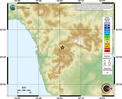 Mappa MCS - località