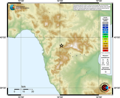 Mappa EMS - località