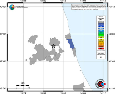 Mappa MCS - territori comuni