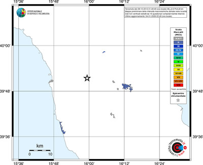 Mappa MCS - territori località