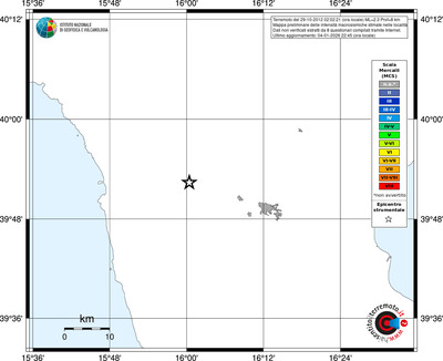 Mappa MCS - territori località