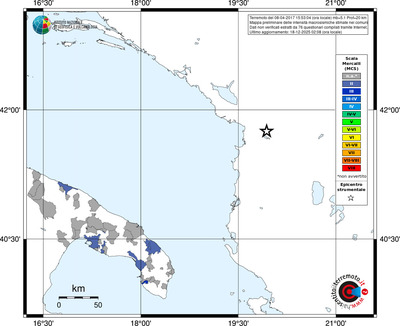Mappa MCS - territori comuni