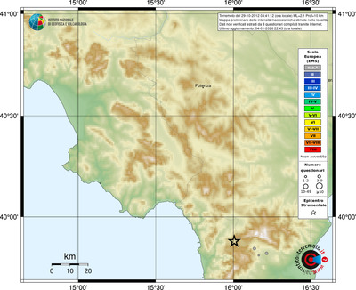 Mappa EMS - località
