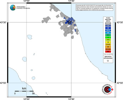 Mappa MCS - territori comuni