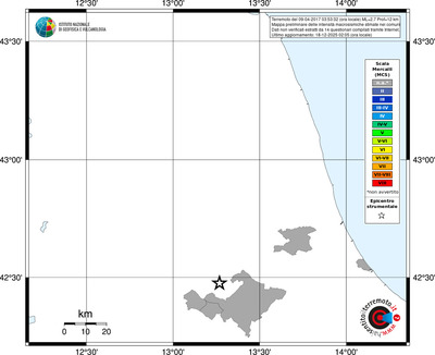 Mappa MCS - territori comuni