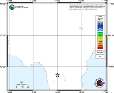 Mappa MCS - territori località