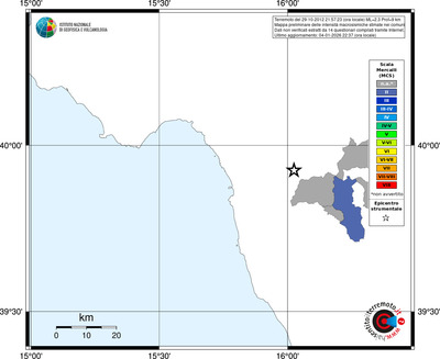 Mappa MCS - territori comuni