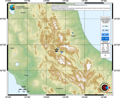 Mappa comuni con almeno 3 questionari