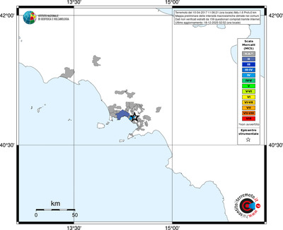 Mappa MCS - territori comuni