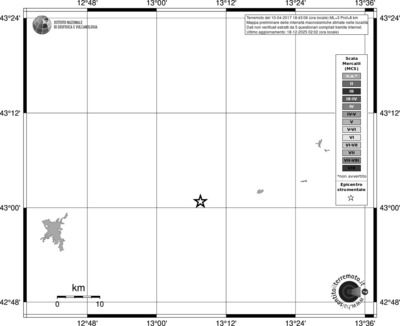 Mappa MCS - territori località