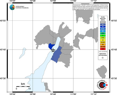 Mappa MCS - territori comuni