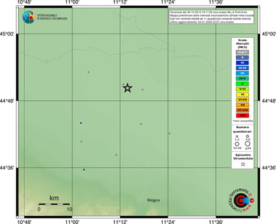 Mappa MCS - località