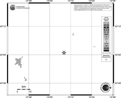 Mappa MCS - territori località