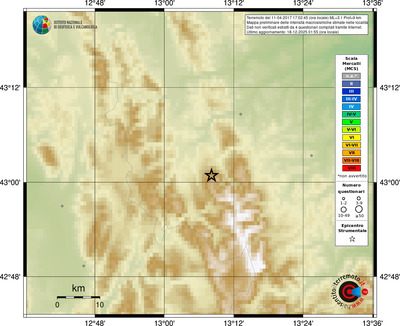 Mappa MCS - località