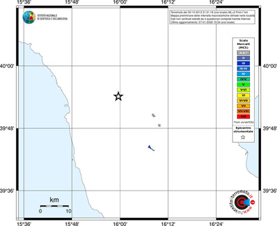 Mappa MCS - territori località