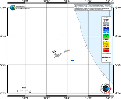 Mappa MCS - territori località