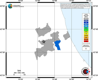 Mappa MCS - territori comuni