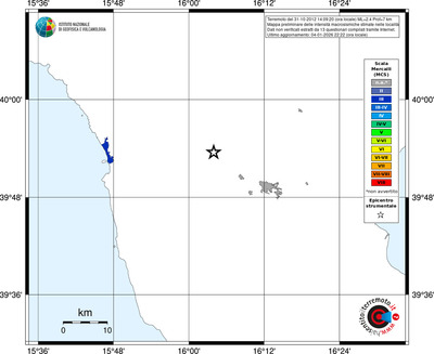 Mappa MCS - territori località
