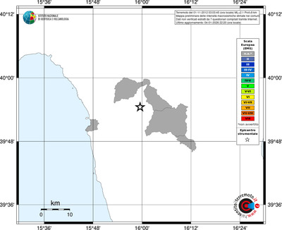 Mappa EMS - territori comuni
