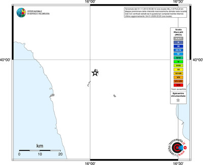 Mappa MCS - territori località