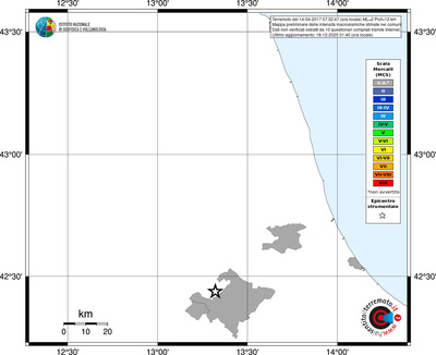 Mappa MCS - territori comuni