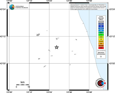 Mappa MCS - territori località