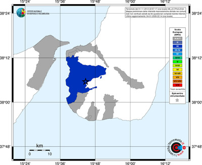 Mappa EMS - territori comuni