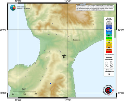 Mappa EMS - località