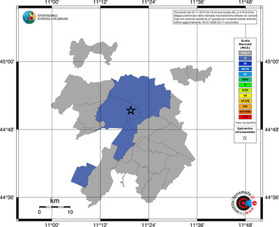 Mappa MCS - territori comuni